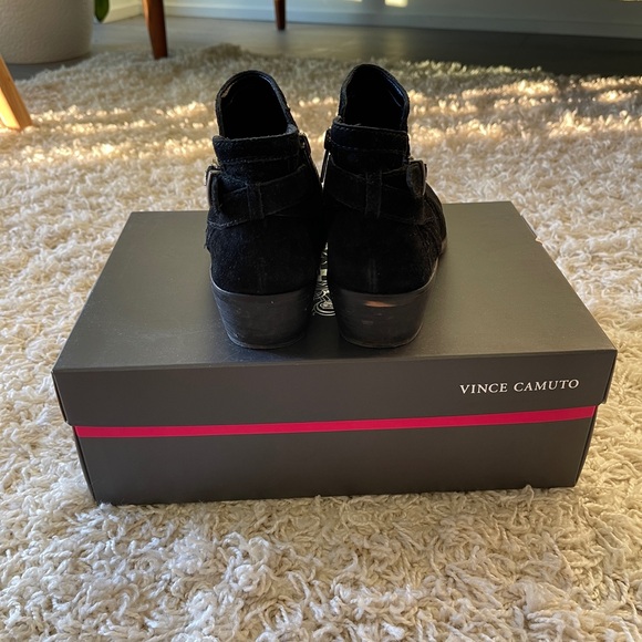 Vince Camuto Suede Ankle Boots - Picture 3 of 3